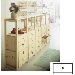 Abc skuffe, smal 39x30 cm, natur køb til fast lav pris lomax a/s Abc reol