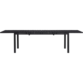 William havebord i sort b95 x l200/250/300 cm køb til fast lav ... Sort havebord og stole