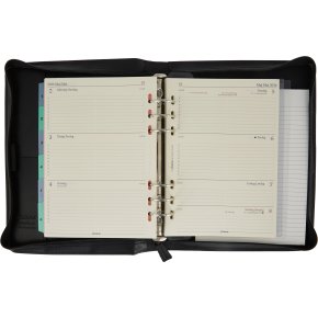 2017 Kalender Zip A5, sort 2017 Kalender Zip A5, sort