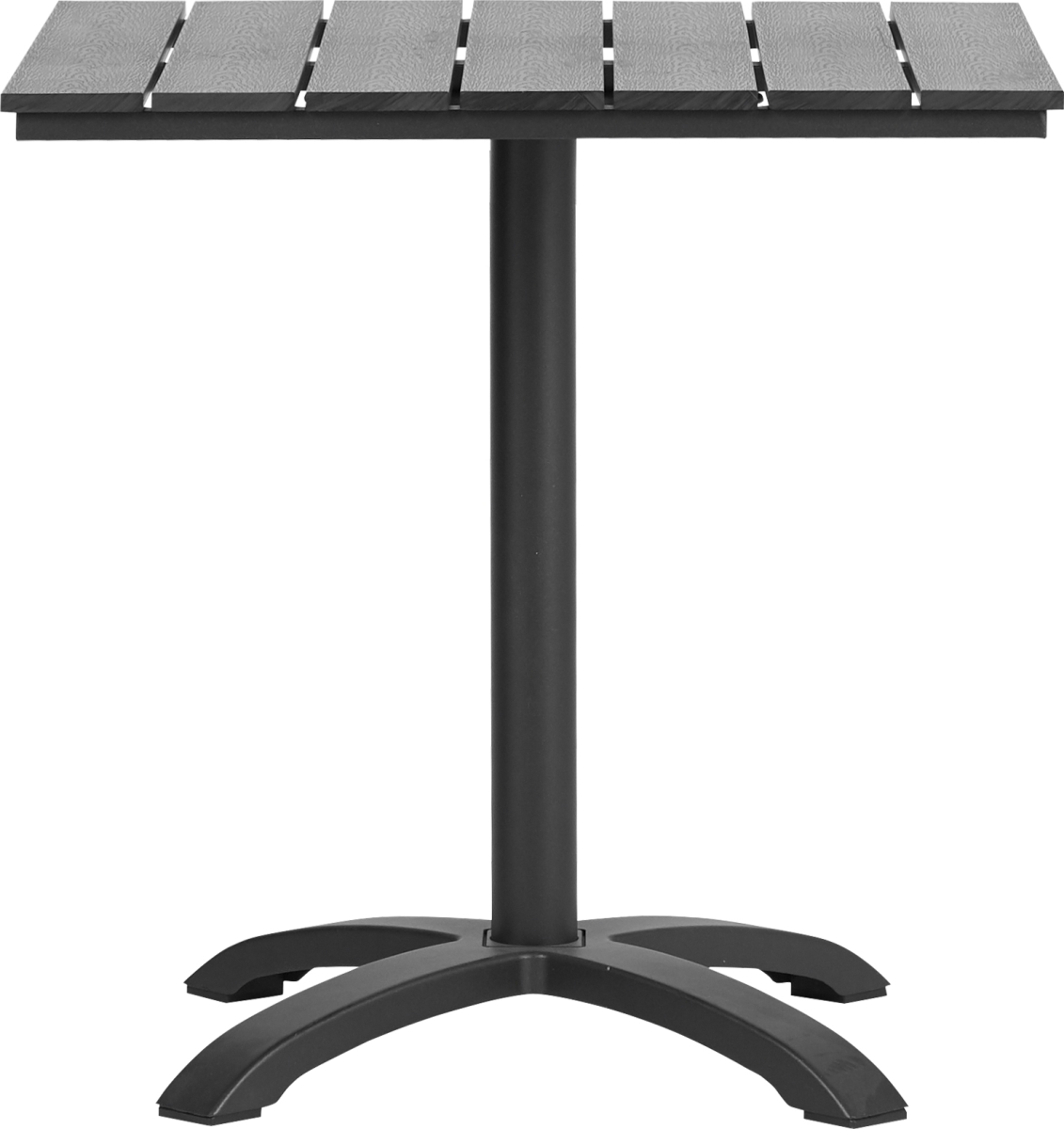 Mads cafebord b70xl70xh72 cm, sort køb til fast lav pris lomax a/s