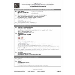 Karma Fragrance Stick Safety Data Sheet