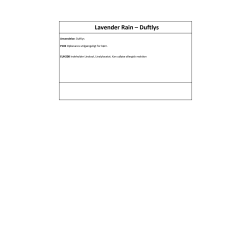 Meraki Duftlys, Lavender rain, stor