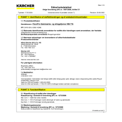 Sikkerhedsdatablad