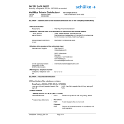 Safety datasheet English