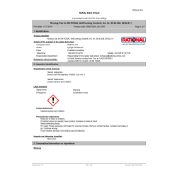 Safty Data Sheet