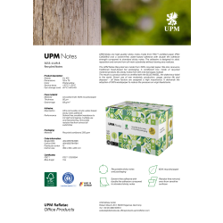 UPM Notes | 125x75 mm | Pastel gul