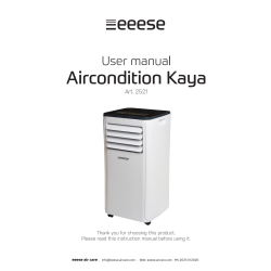 eeese AC Kaya 9000 BTU Aircondition, hvid