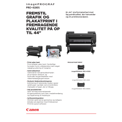 Canon imagePROGRAF Pro-4100S 44" storformatprinter