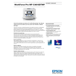 Epson WorkForce Pro WF-C4810DTWF A4 farve printer