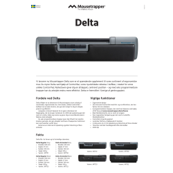 Mousetrapper Delta Extended Mus, sort