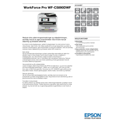 Epson WorkForce Pro WF-C5890DWF farve blækprinter