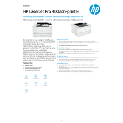HP LaserJet Pro 4002dn A4 mono laserprinter