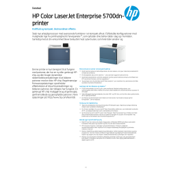 HP LaserJet Enterprise 5700dn farve laserprinter