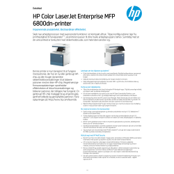 HP LaserJet MFP 6800dn multifunktionsprinter