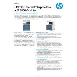 HP LaserJet Flow MFP 6800zf multifunktionsprinter