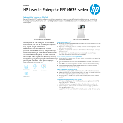 HP LaserJet MFP M635h multifunktionsprinter