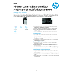 HP Enterprise flow M880z multifunktionsprinter