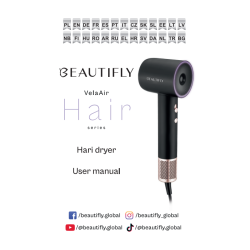 BEAUTIFLY Hårtørrer - VelaAir