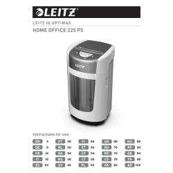 Leitz Makulator til hjemmekontor, P5 15L - Hvid