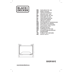 BLACK+DECKER Bordgrill, Mini, 1000W