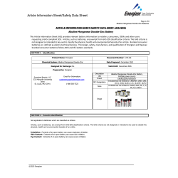 Energizer Max Alkaline 9V batteri, 2 stk.