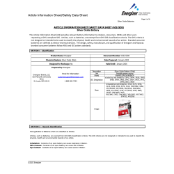 Energizer Silver Oxide 357 knapcelle batteri, 1stk