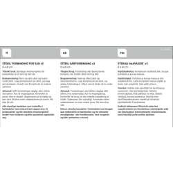 Housegard Sterilt sårforbinding - 3-Pak