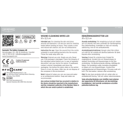 Housegard Sårservietter, NaCl 0,9% - (20-pak)