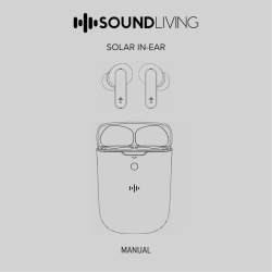 Soundliving Solar In-Ear Hovedtelefoner - Beige