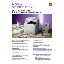 OKI MC554dn A4 farve multifunktionsprinter