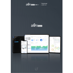 Ubiquiti 8-ports switch 10G SFP+, 26 Gbps, touch