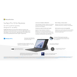 Microsoft Surface Pro 10 Tablet Intel Core Ultra 5