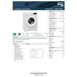 Scandomestic Vaskemaskine - WMF2408WA