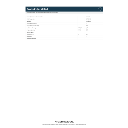 Scancool Fryser til opbevaring - GUF590WB