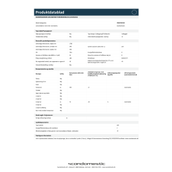 Scandomestic integrerbart kølefryseskab CBI267NFWD