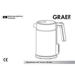 Graef Elkedel WK701EU -1.5L, rustfrit stål