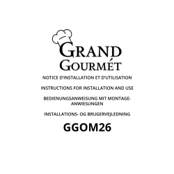 Grand Gourmet Pizzaovn - GGOM26, Udendørs