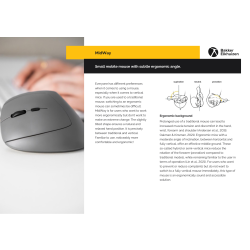 BakkerElkhuizen Ergonomisk venstrehåndsmus