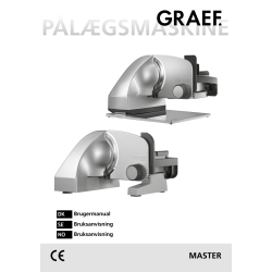 Graef Pålægsmaskine - Master Glat Stål