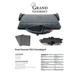 Grand Gourmet Kontaktgrill - PG2.0