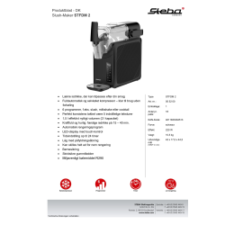 Steba Slush ice maskine - FDM2