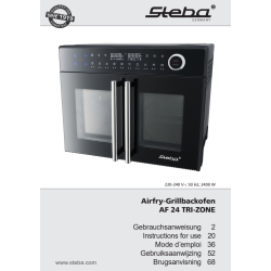 Steba Airfryer - Tri-Zone, 24 L