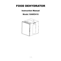RAW Dehydrator, 10 hylder
