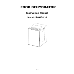 RAW Dehydrator, 14 hylder
