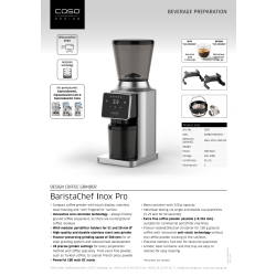 CASO BaristaChef Pro Kaffekværn