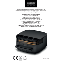 Caso AirFry & PizzaChef Multi-varmeelement