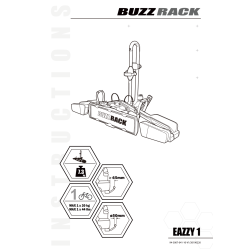 Buzzrack cykelholder, eazzy-1, til 1 cykel