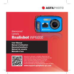 AGFAPHOTO Digitalkamera WP6000 18MP HD Rød