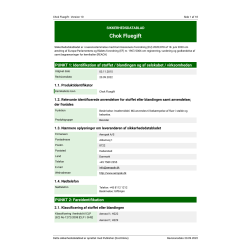 Sikkerhedsdatablad