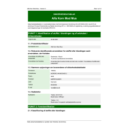 Sikkerhedsdatablad